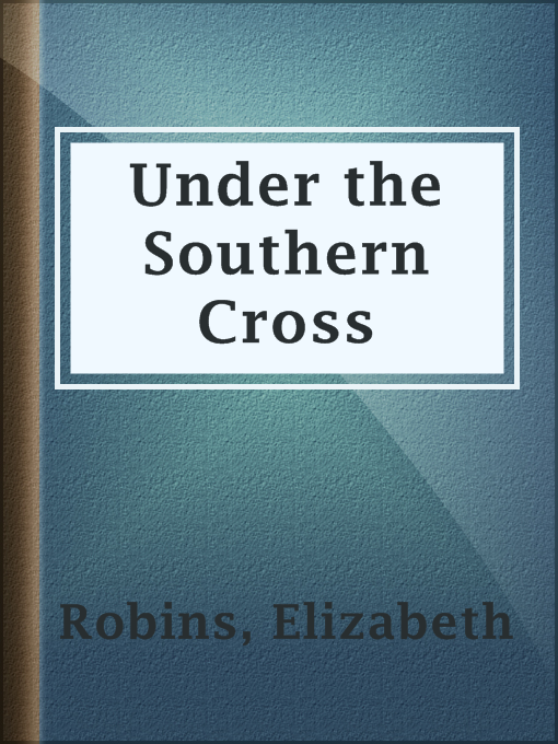 Cover image for Under the Southern Cross